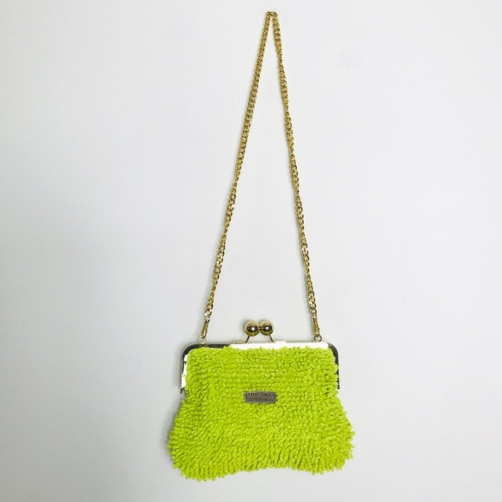 Shagbagg Lime Green Shoulder Bag Purse